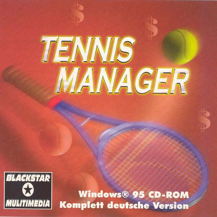 Tennis Manager - pedn CD obal
