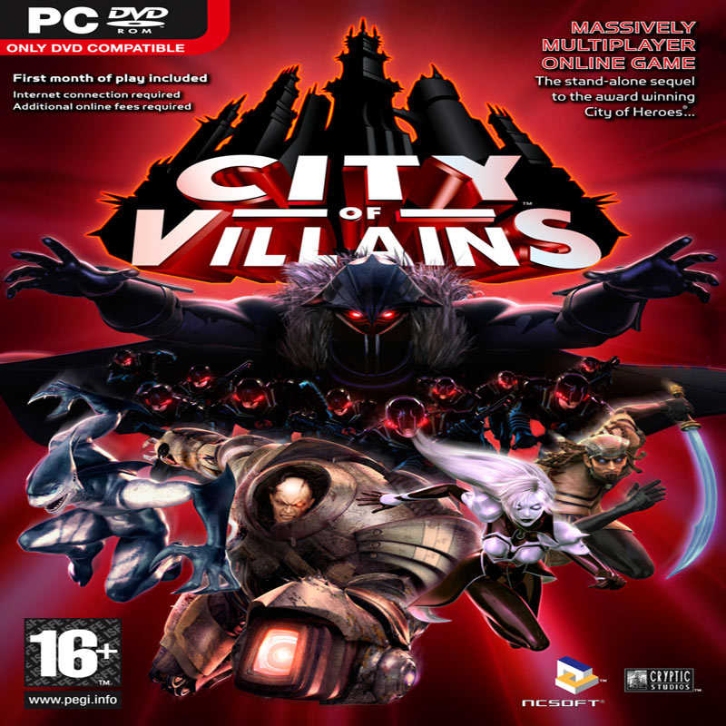 City of Villains - pedn CD obal