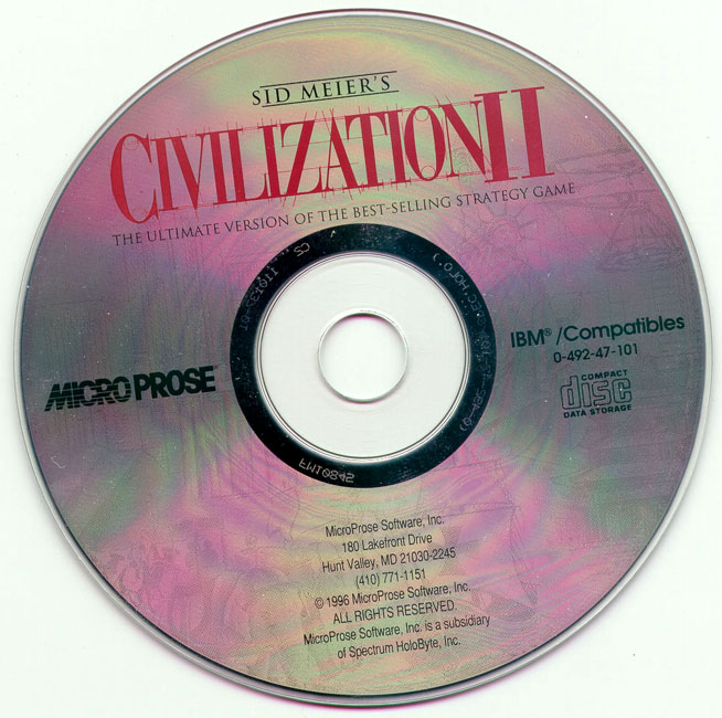 Civilization 2 - CD obal