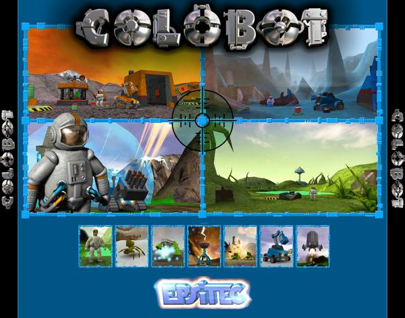 Colobot - zadn CD obal