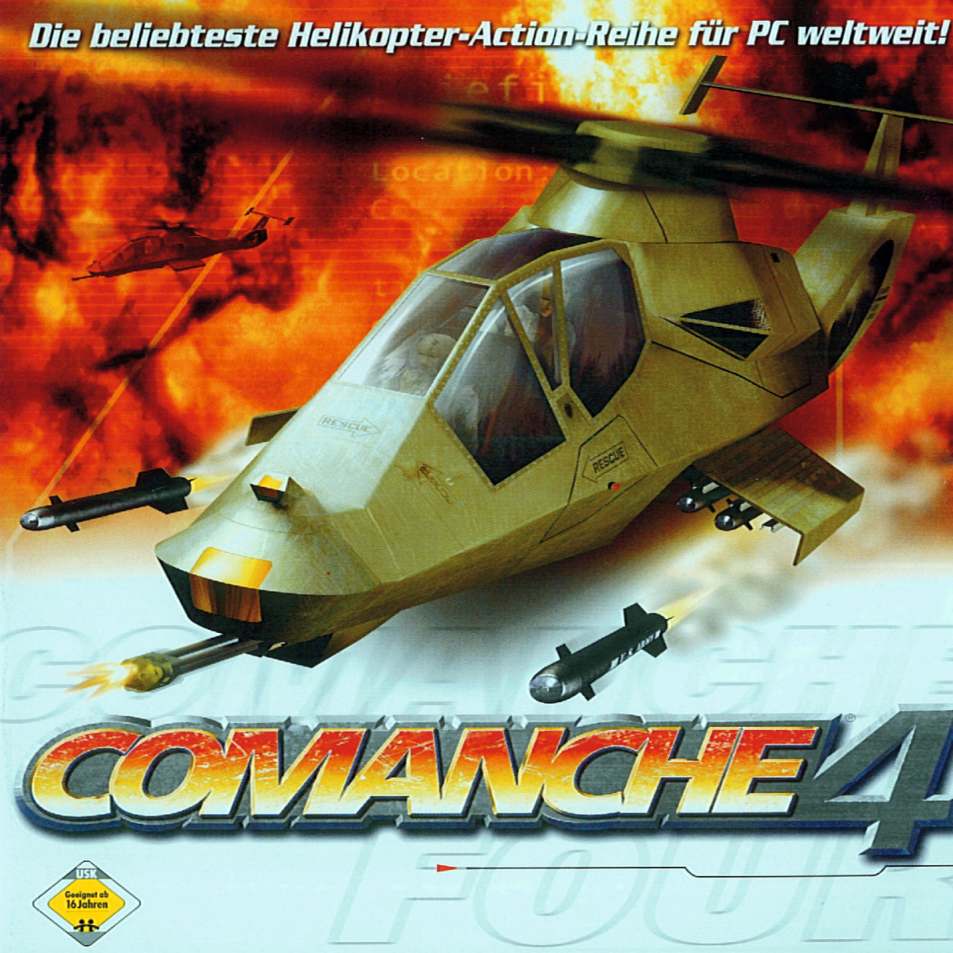 Comanche 4 - pedn CD obal 2