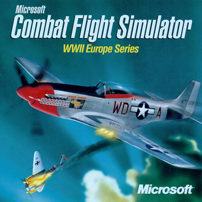 Microsoft Combat Flight Simulator - pedn CD obal