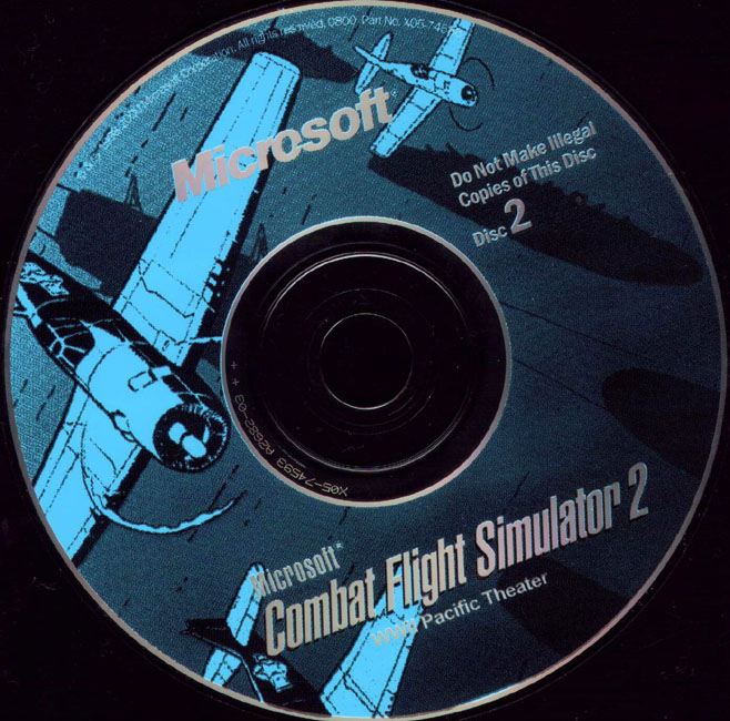 Microsoft Combat Flight Simulator 2: WWII Pacific Theater - CD obal 2