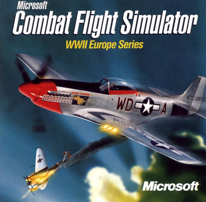 Microsoft Combat Flight Simulator: WW 2 Europe Series - pedn CD obal