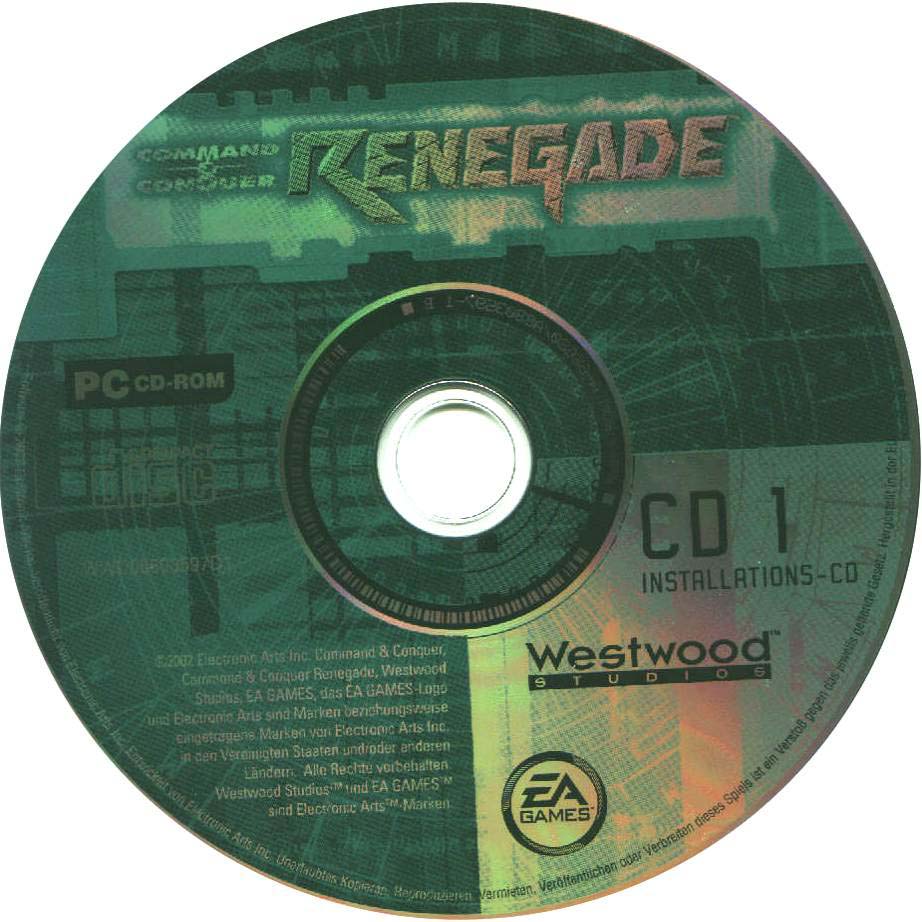 Command & Conquer: Renegade - CD obal