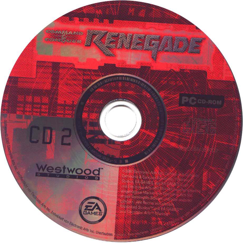 Command & Conquer: Renegade - CD obal 2