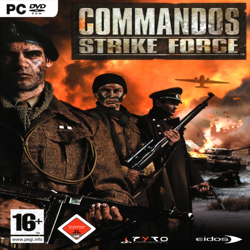 Commandos: Strike Force - pedn CD obal