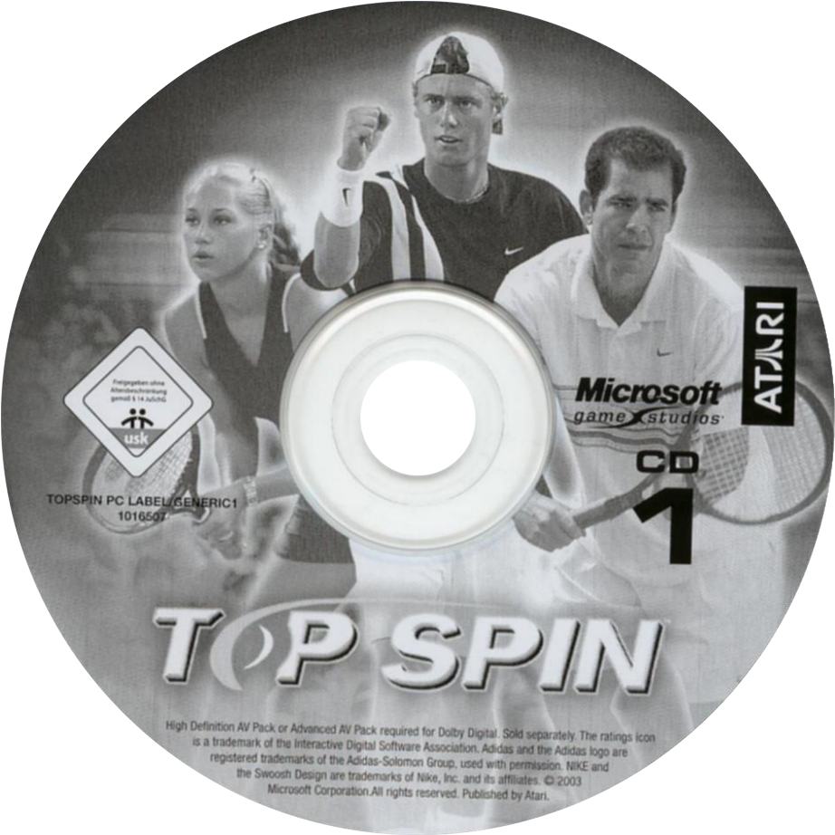 Top Spin - CD obal