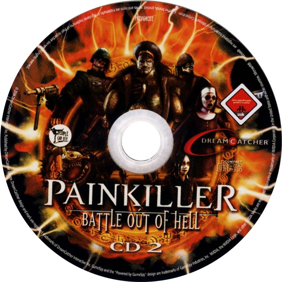 Painkiller: Battle out of Hell - CD obal 2