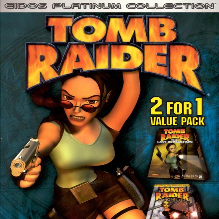 Tomb Raider 2 for 1 Value Pack - pedn CD obal