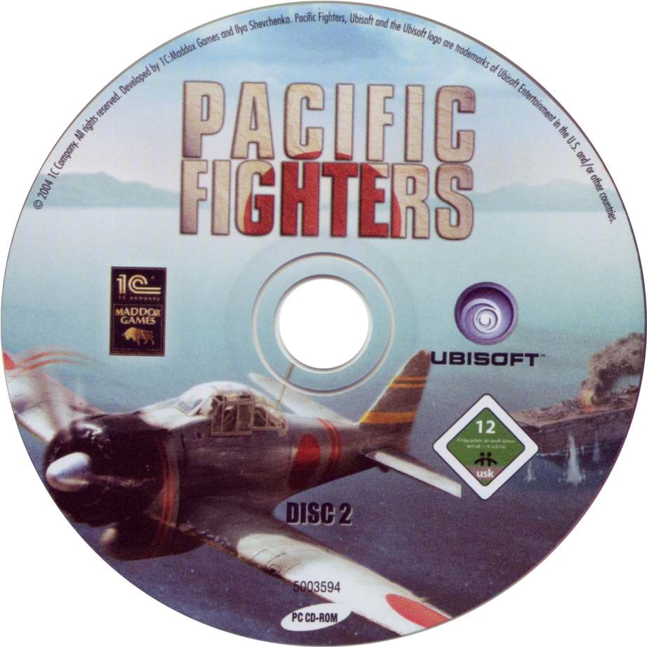 Pacific Fighters - CD obal 2
