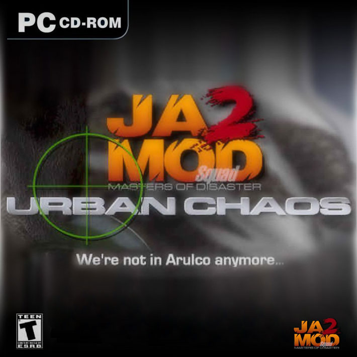 Jagged Alliance 2: Urban Chaos - pedn CD obal