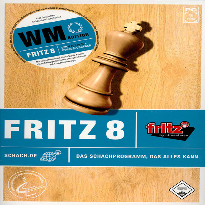 Fritz 8: WM Edition - pedn CD obal