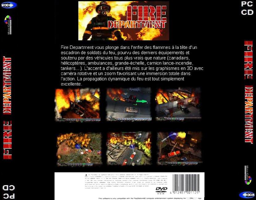 Fire Department - zadn CD obal