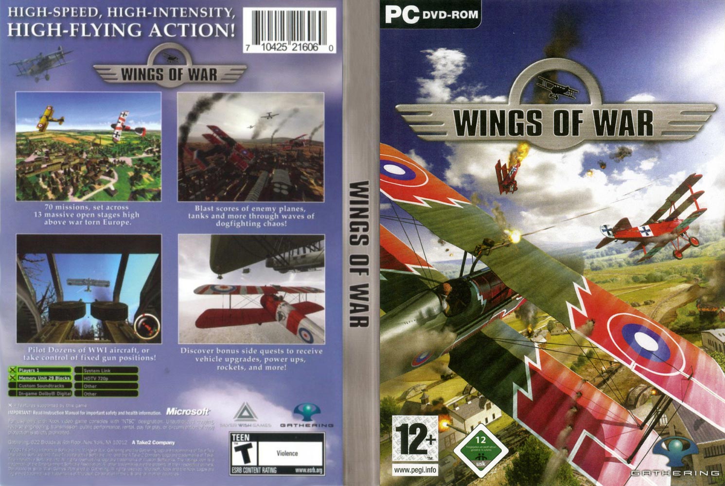 Wings of War - DVD obal