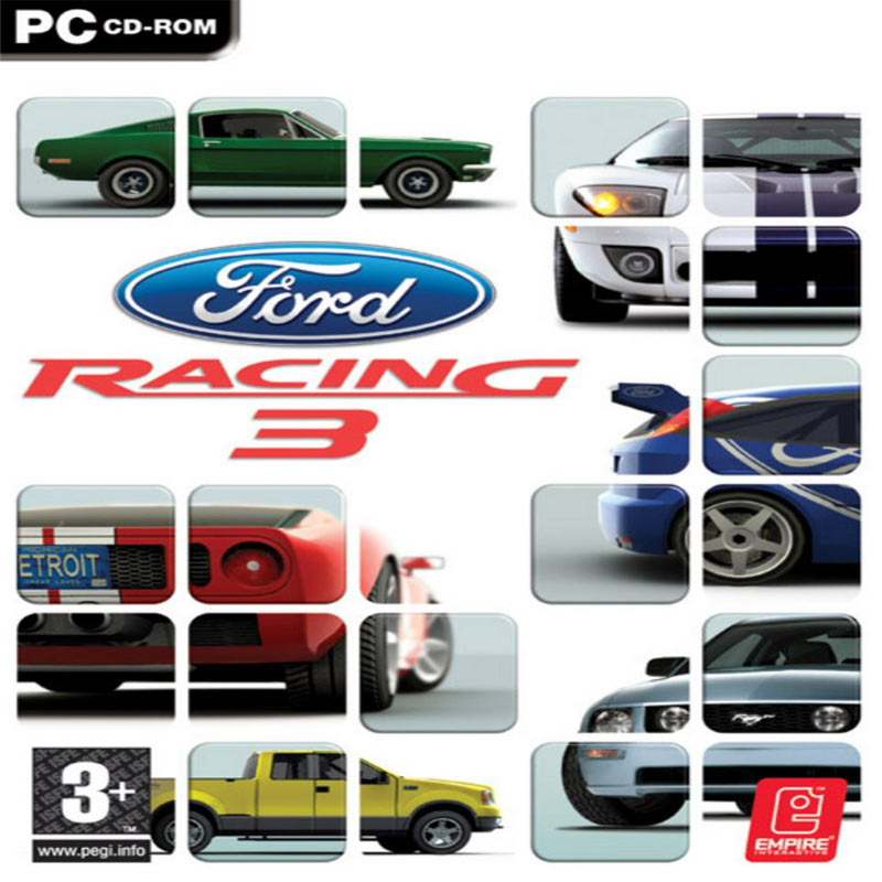 Ford Racing 3 - pedn CD obal