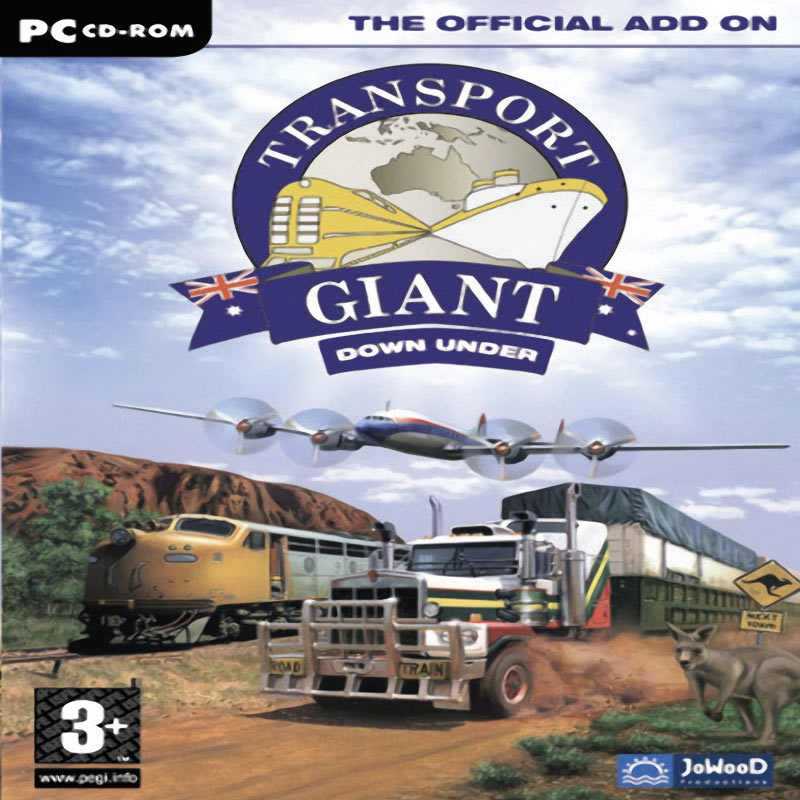 Transport Giant: Down Under - pedn CD obal