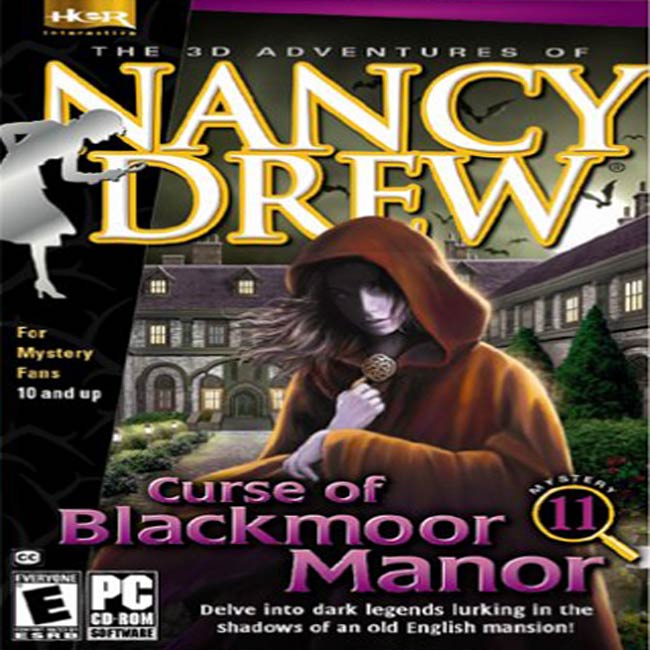 Nancy Drew: Curse of Blackmoor Manor - pedn CD obal
