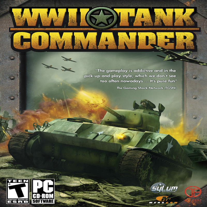 WWII Tank Commander - pedn CD obal