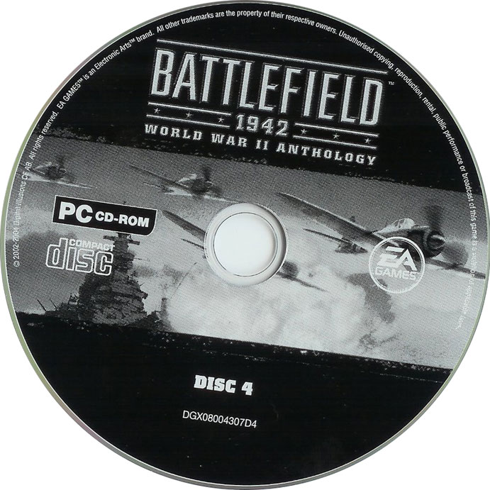 Battlefield 1942: World War II Anthology - CD obal 4