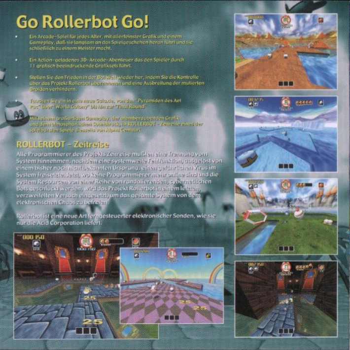 RollerBot: Time Journey - pedn vnitn CD obal