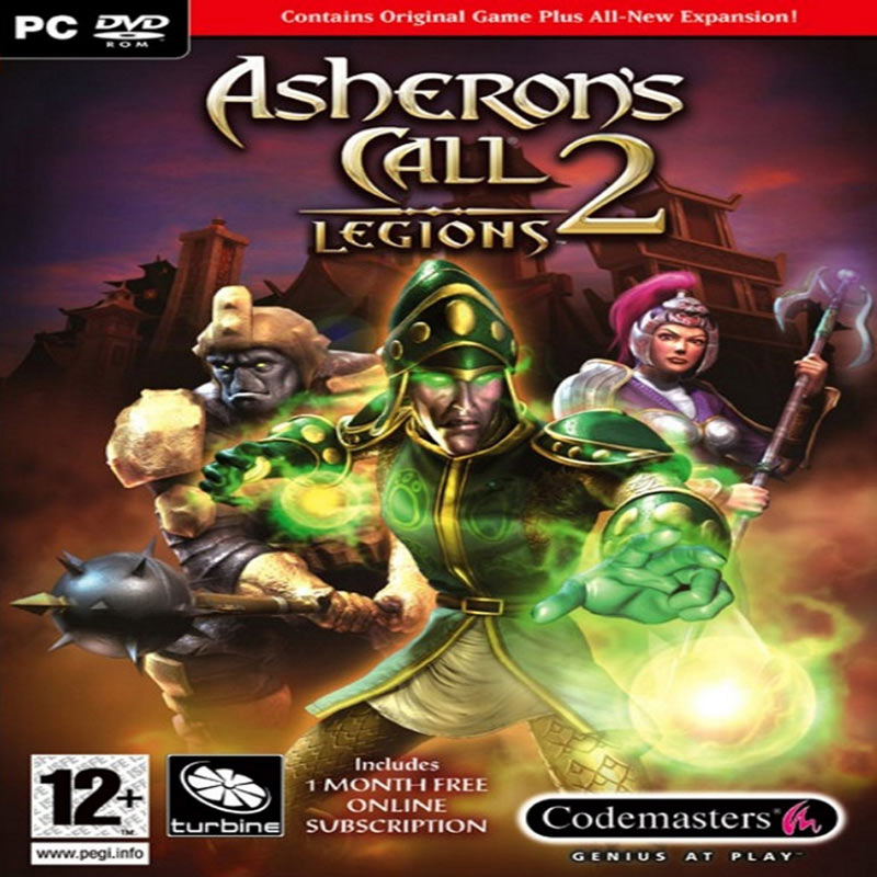 Asheron's Call 2: Legions - pedn CD obal