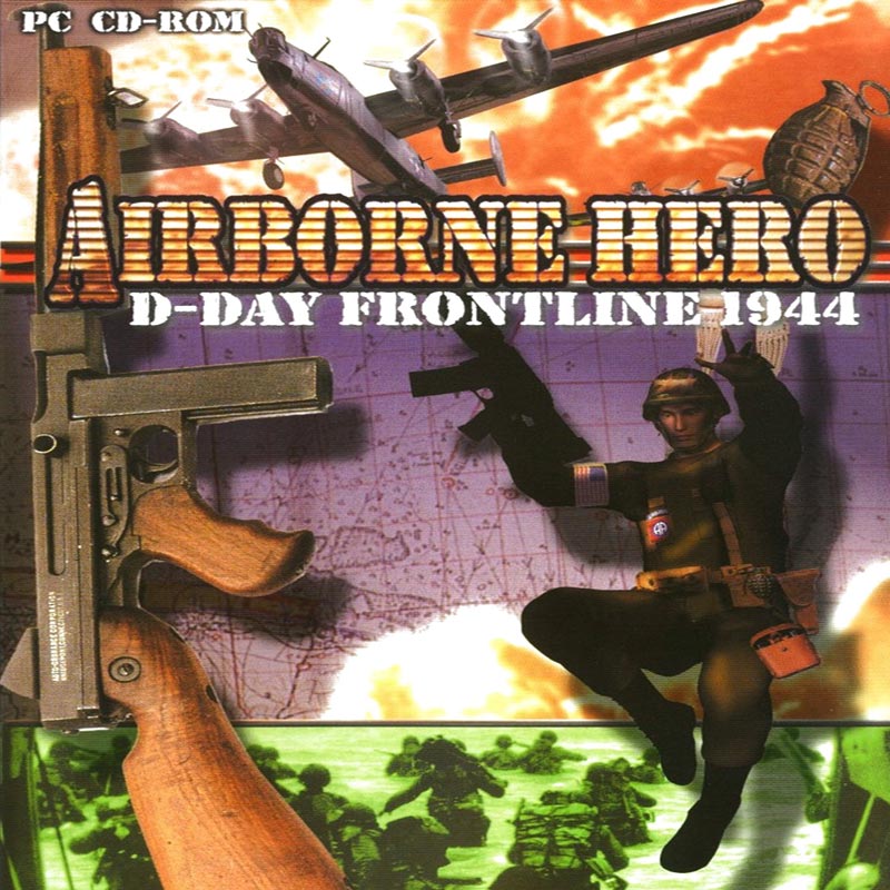 Airborne Hero: D-Day Frontline 1944 - pedn CD obal