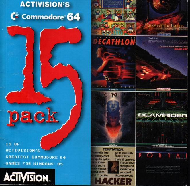 Commodore 64: 15 Pack - pedn CD obal
