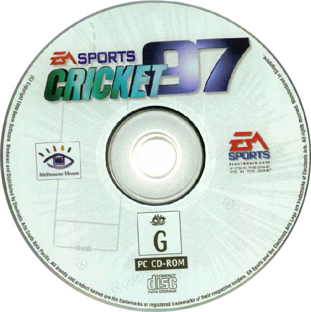 Cricket 97 - CD obal