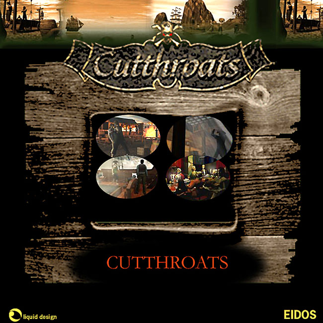 Cutthroats: Terror on the High Seas - pedn CD obal