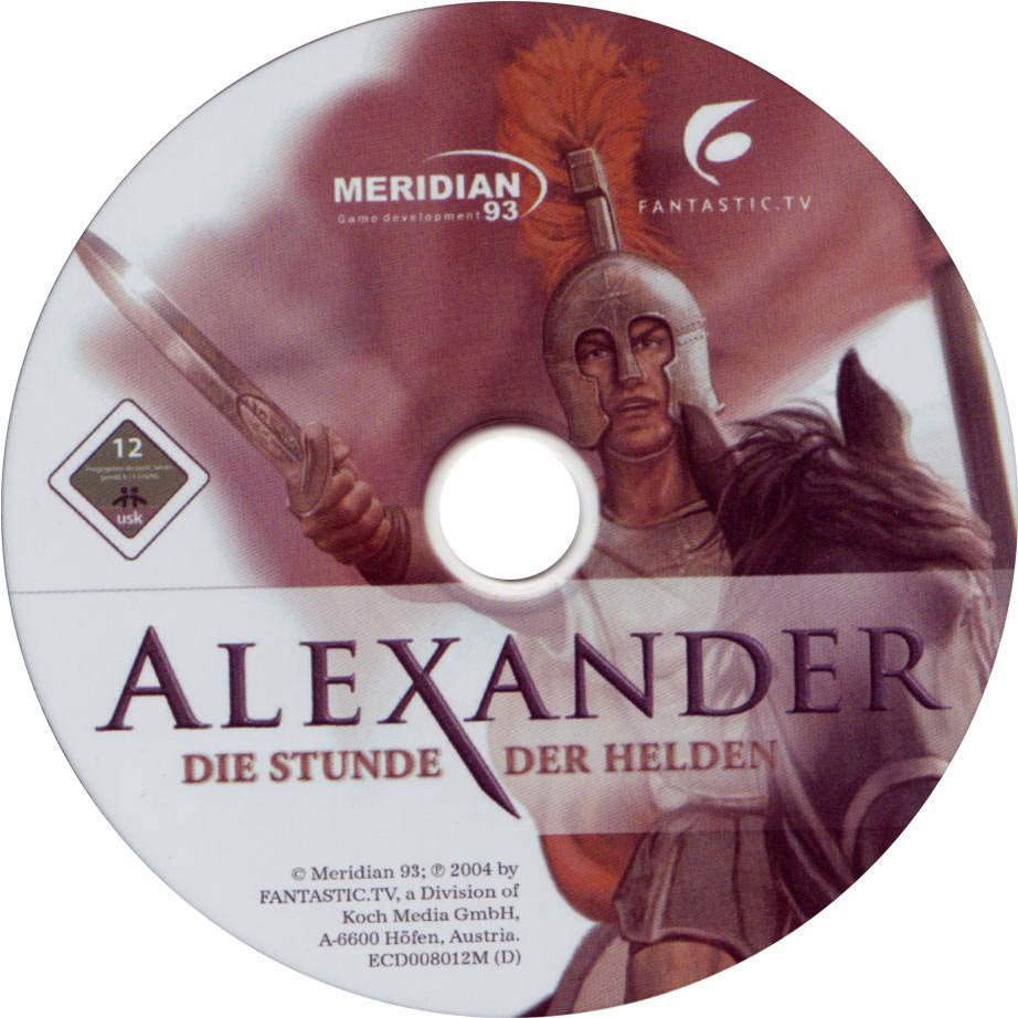 Alexander: The Heroes Hour - CD obal