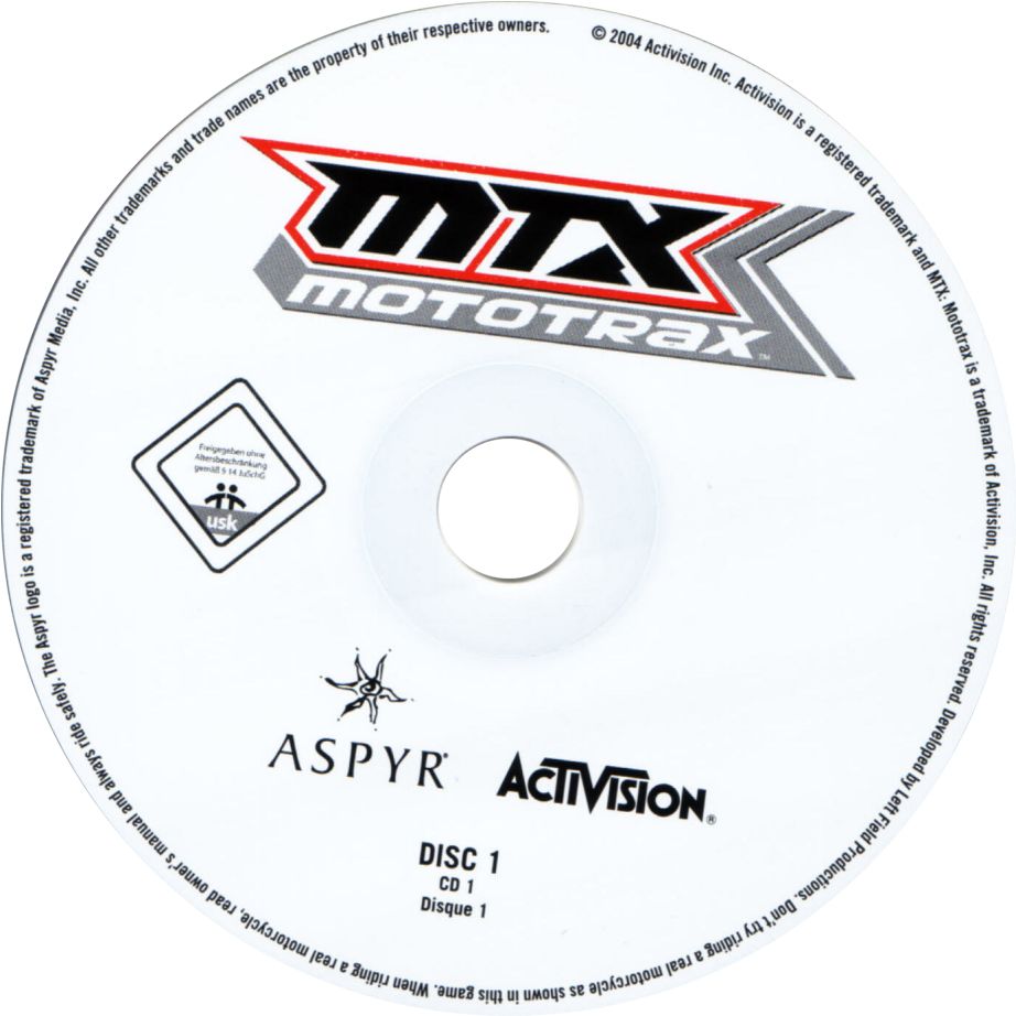 MTX Mototrax - CD obal
