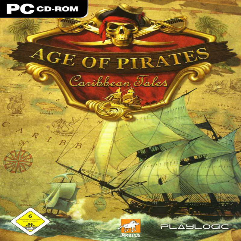 Age of Pirates: Caribbean Tales - pedn CD obal