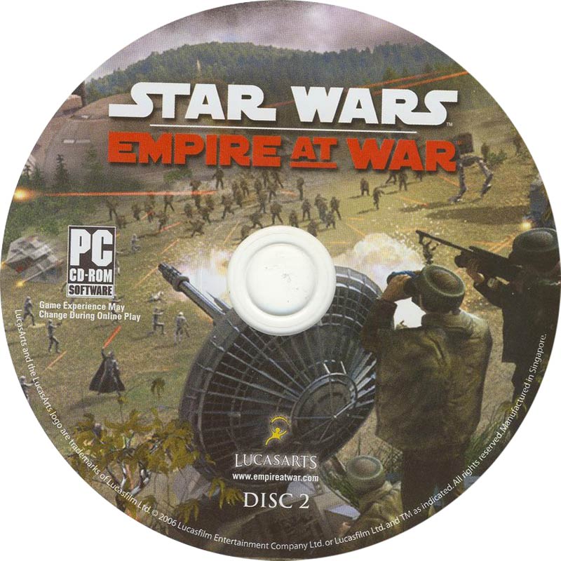 Star Wars: Empire At War - CD obal 2