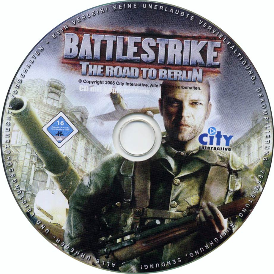 Battlestrike: The Road to Berlin - CD obal