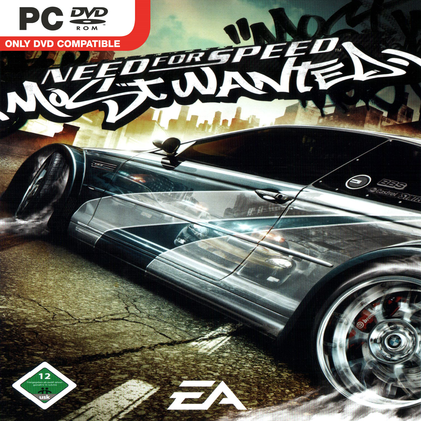 Need for Speed: Most Wanted - pedn CD obal