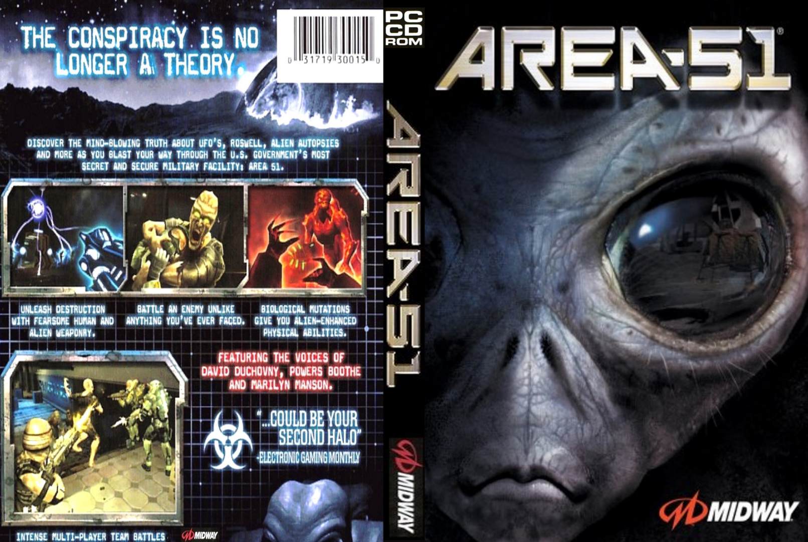 Area 51 - DVD obal