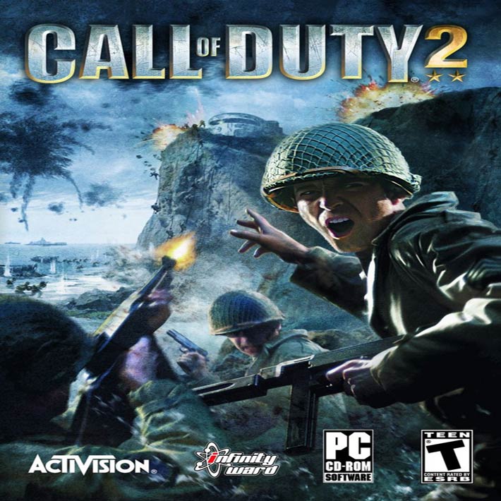 Call of Duty 2 - pedn CD obal