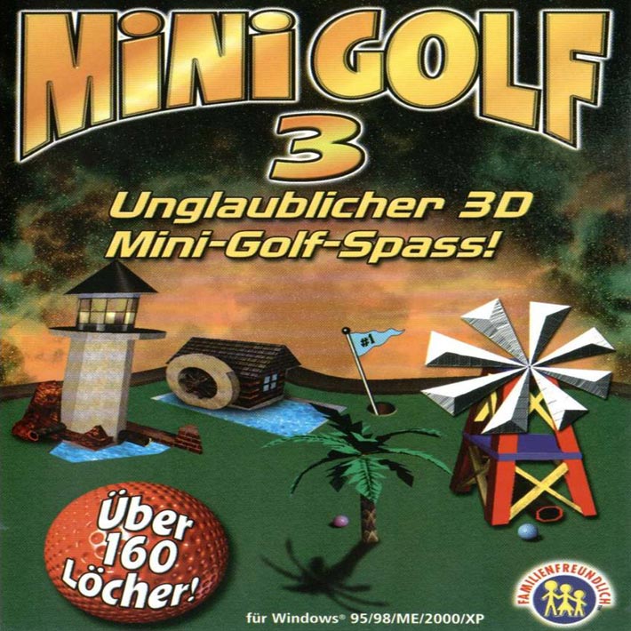 Mini Golf 3 - pedn CD obal