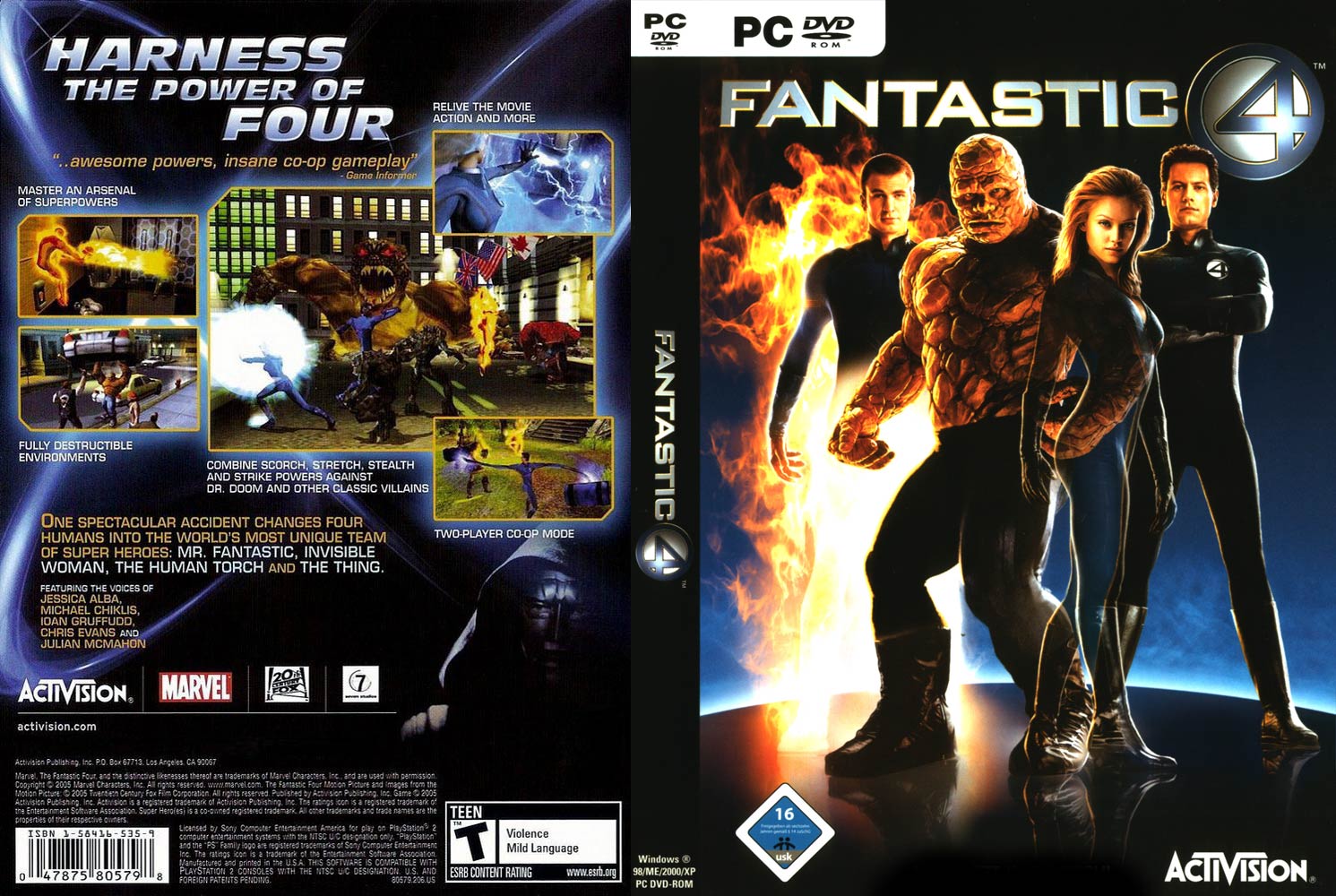 Fantastic 4 - DVD obal