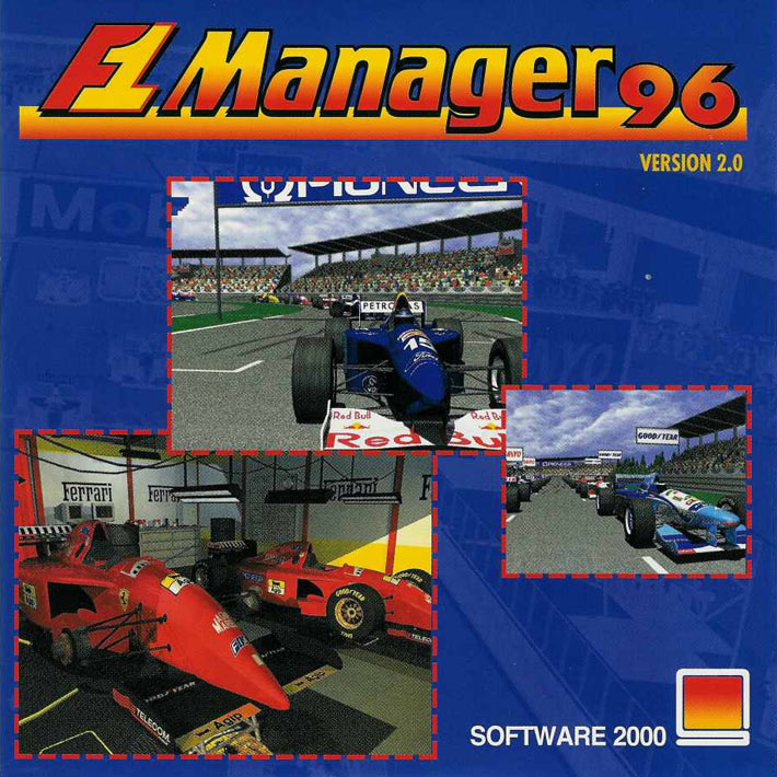 F1 Manager 96 Version 2 - pedn CD obal
