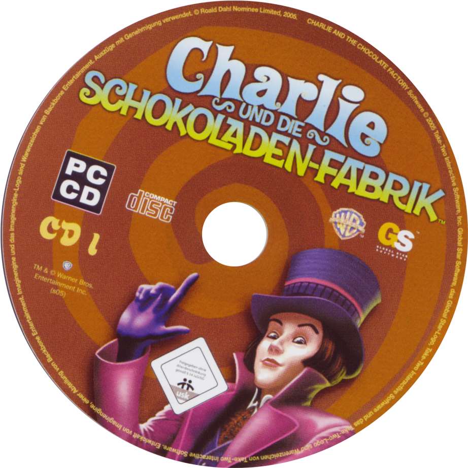 Charlie and the Chocolate Factory - CD obal