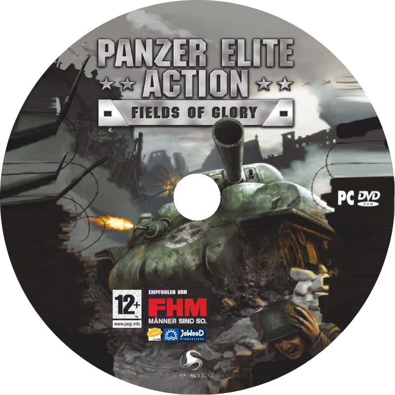 Panzer Elite Action: Fields of Glory - CD obal 2
