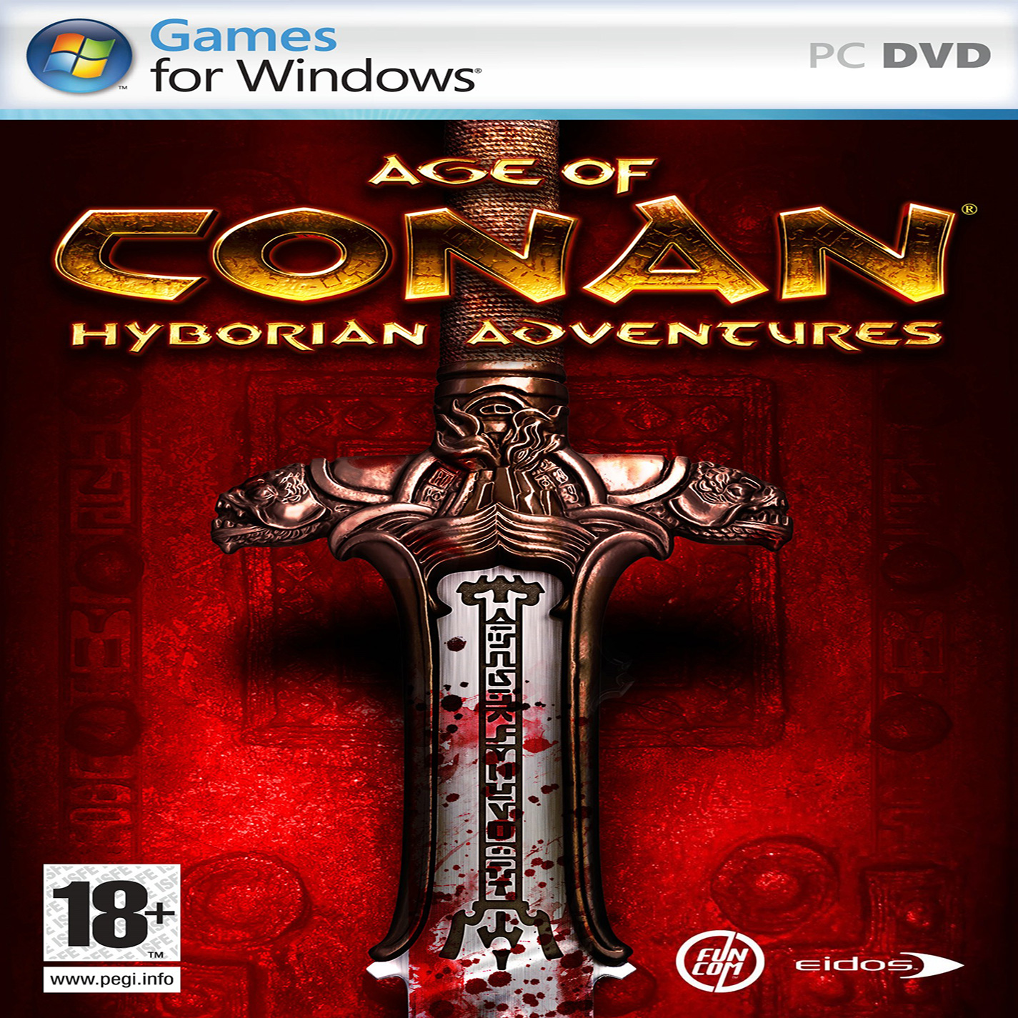 Age of Conan: Hyborian Adventures - pedn CD obal