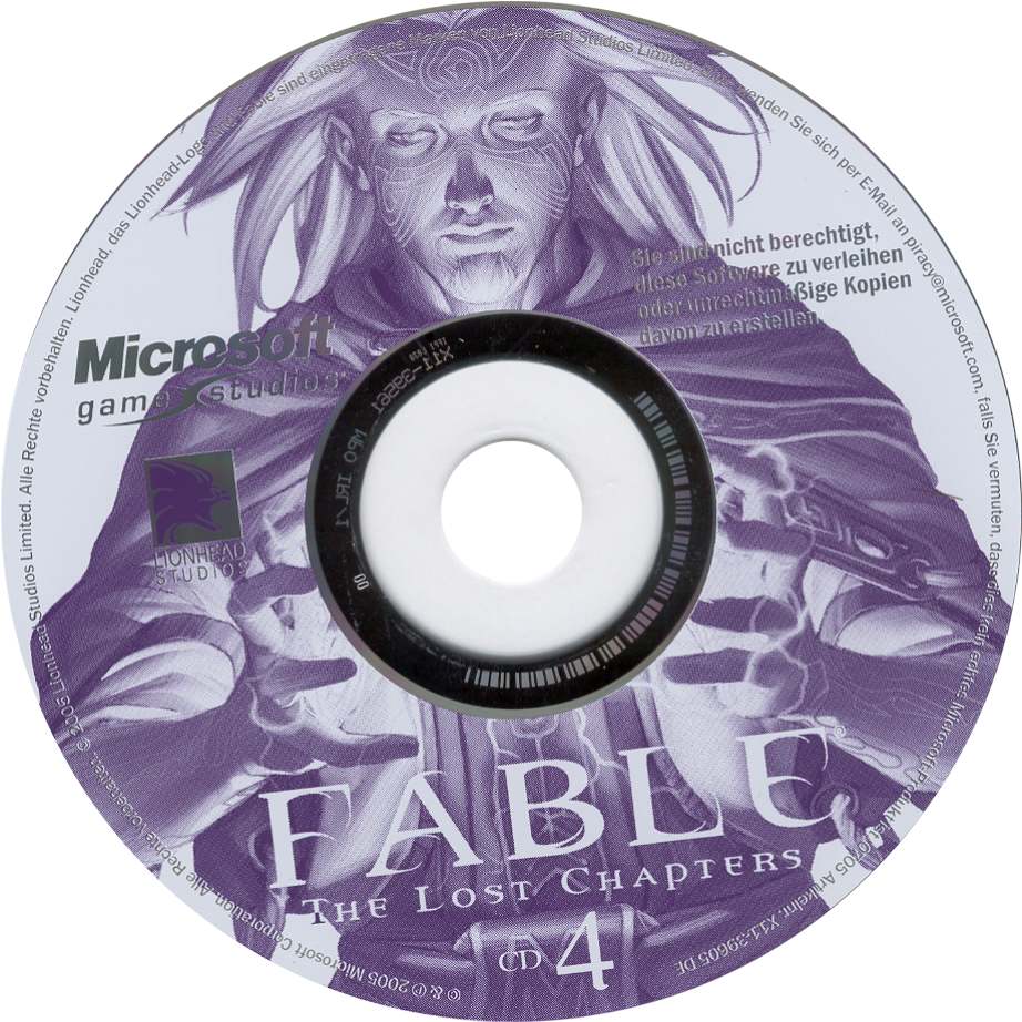 Fable: The Lost Chapters - CD obal 5