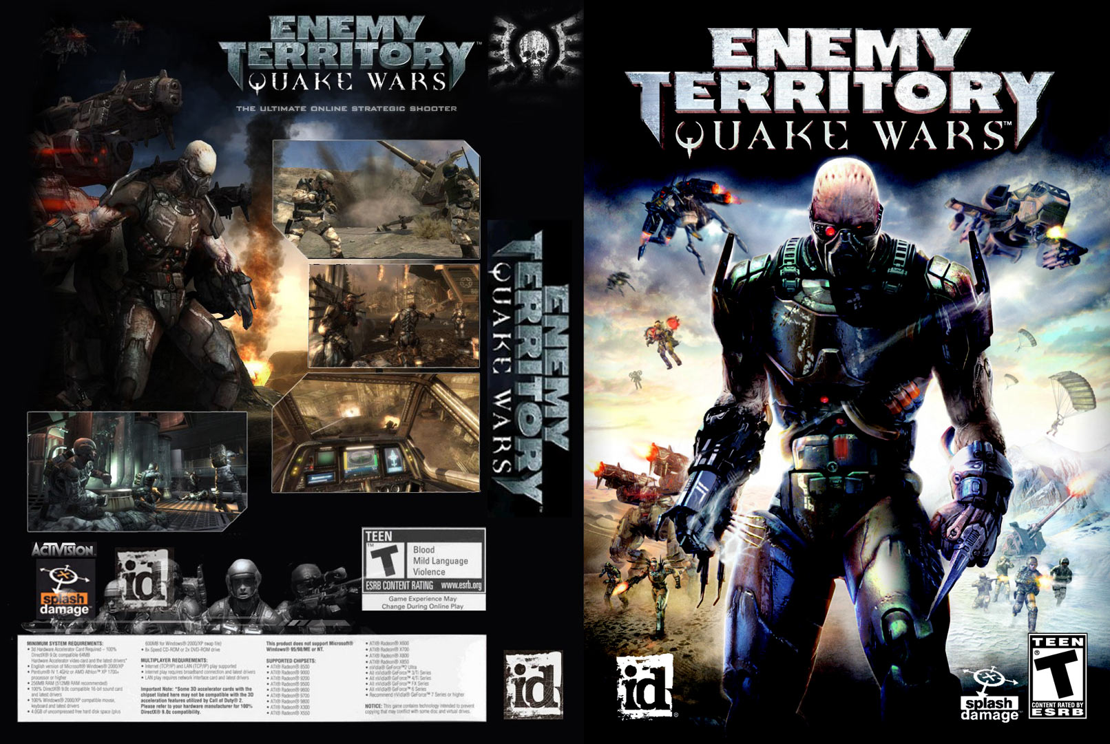 Enemy Territory: Quake Wars - DVD obal