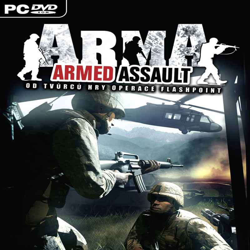 ArmA: Armed Assault - pedn CD obal