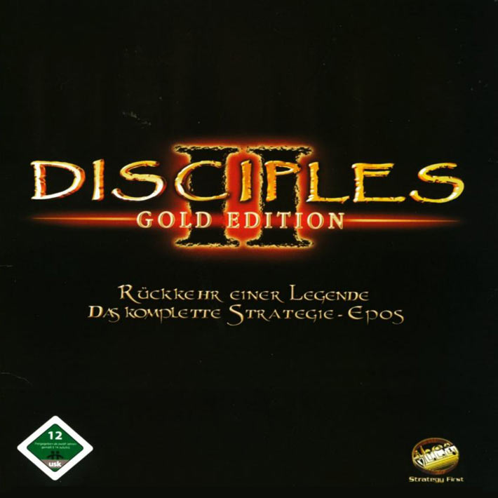 Disciples 2: Gold Edition - pedn CD obal