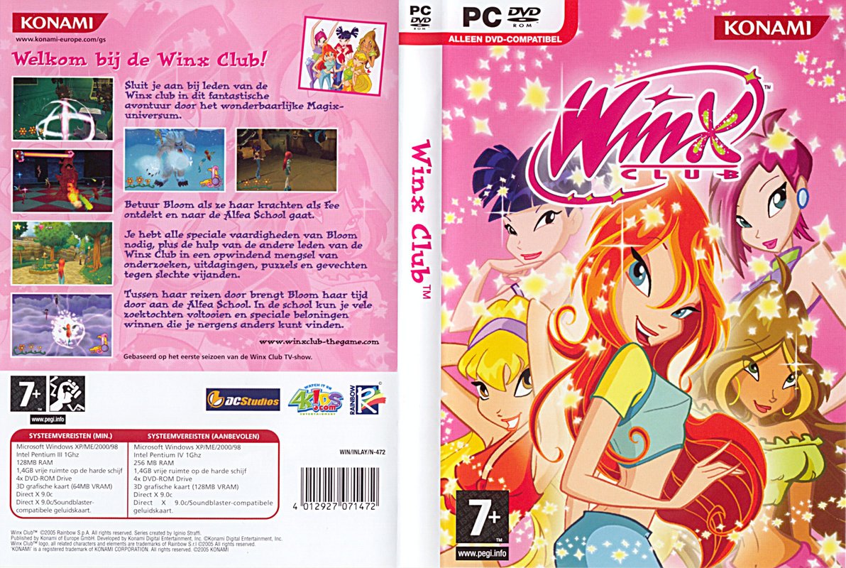 WinX Club - DVD obal