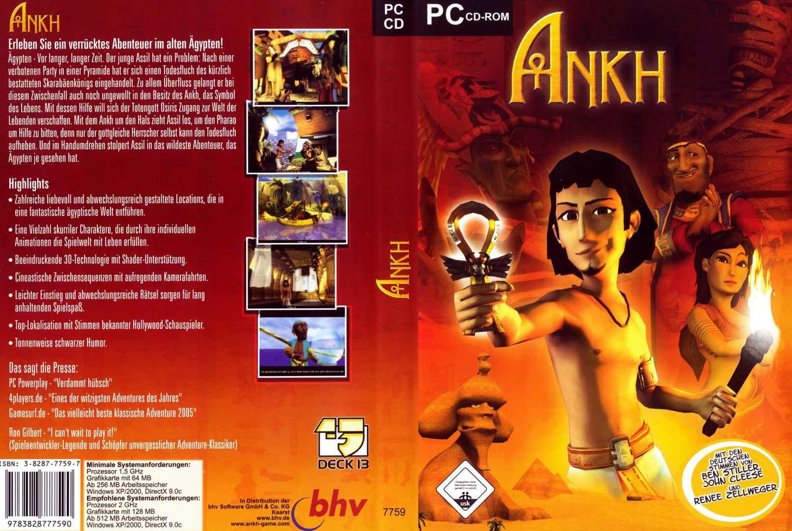 Ankh: Reverse the Curse! - DVD obal